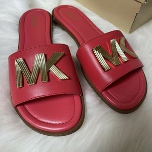 Michael Kors Deanna Slide Color: Red | Size: 8m